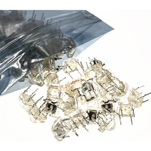 50Pcs 5mm F5 Piranha LED White RED Orange Amber Clear 5mm LED Diode Light-Emitting-Diodes 4-pins Piranha LED Diodos Brightness