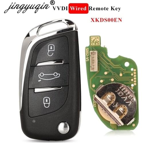 Jingyuqin 5pcs/lot XHORSE XKDS00EN X002 Universal Car Remote Key for DS Style work for VVDI/VVDI2 Tool
