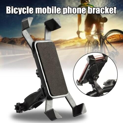 Bicycle Phone Holder For Motorcycle Mobile Cellphone Holder Bicycle Handlebar Clip Stand Mount Bracket DU55