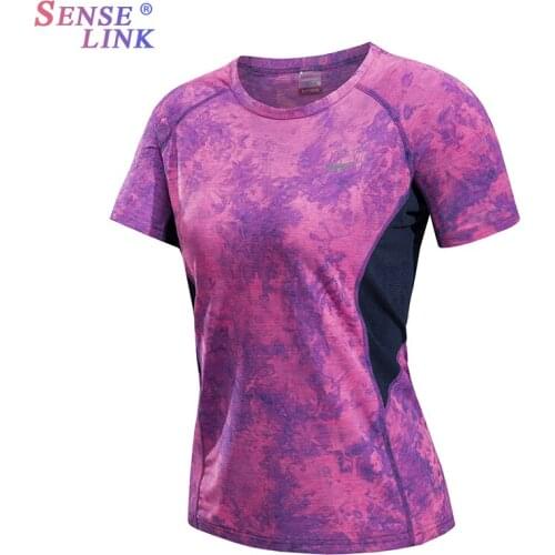 Women Summer New Womens Yoga Sports Gym T-shirt Women Running Yoga Tight Short-sleeved Sweat-wicking Quick-drying Stretch Women