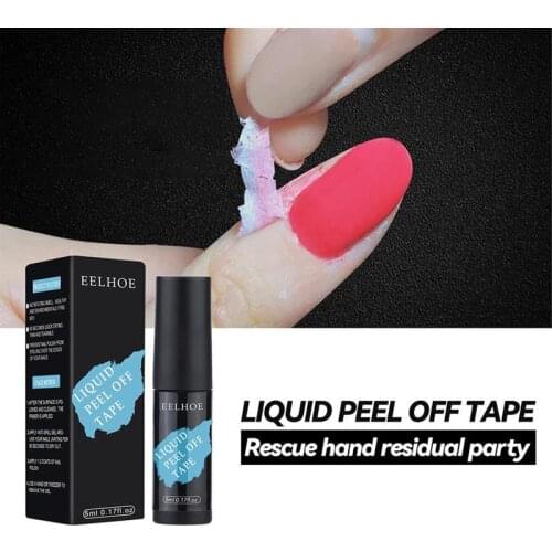 5ml Nail Polish Liquid Peel Off Tape Protect Glue Anti-Spill Proof Gel Varnish Fast Dry Skin Care Nail Art Tools Protector