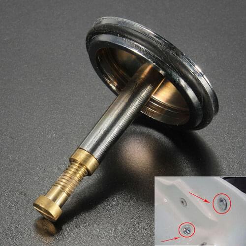 44mm Bathtub Chock Plug Adjustable Replacement Pop Up Basin Sink Component