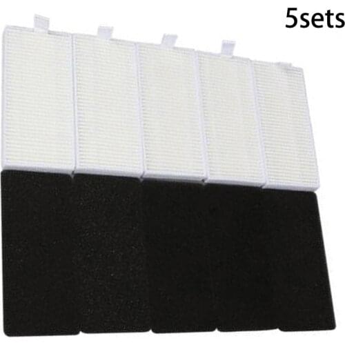 5 Sets Filter Sponge For IKOHS NETBOT S15 Robot Vacuum Cleaner Accessory