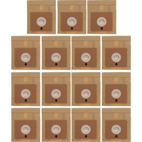 15Pcs Vacuum Cleaner Dust Paper Bags 100*110mm Diameter 50mm Accessories Parts