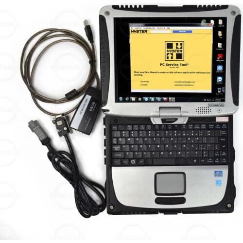 For hyster yale new software forklift truck diagnostic scanner Yale PC Service Tool Ifak CAN USB Interface tool with evg7 laptop