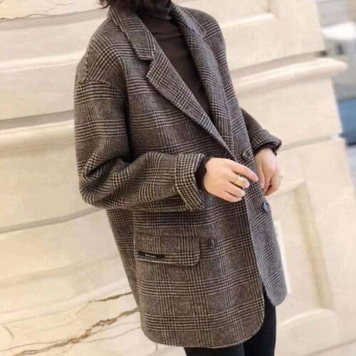 Женские шерстяные пиджаки Fipyjip China At AliExpress