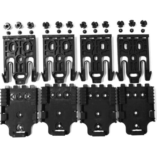 FMA QLS Quick Locking System Kit with QLS19 & QLS 22 Polymer Black Holster Accessories for gun case Free Shipping