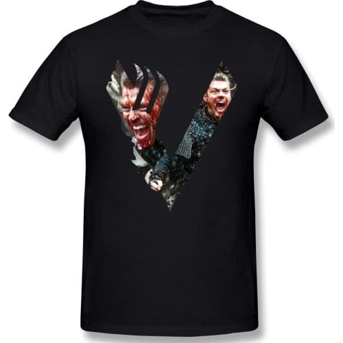 Ivar The Boneless T-Shirt Funny Tees O Neck 100% Cotton Vikings Clothes Humor T Shirt