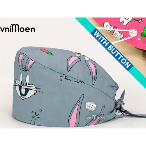 Head caps nurse medical long hair Womens Operating Room Hats Pharmacy Nursing Cap Laboratory Pet Shop Doctor Hat Surgicals Hats