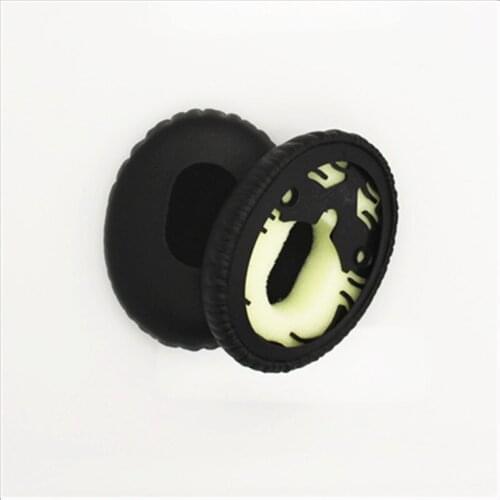 Linhuipad Wholesale 100 pairs Protein Leather Ear Cushion QC3 Ear Cup Ear Pads Cushions For QC3 over ear Headphones