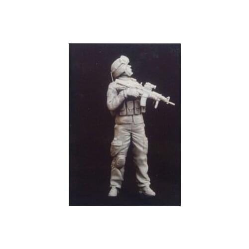 1/35 scale miniatures Modern US soldiers Resin Model Kit figure Free Shipping
