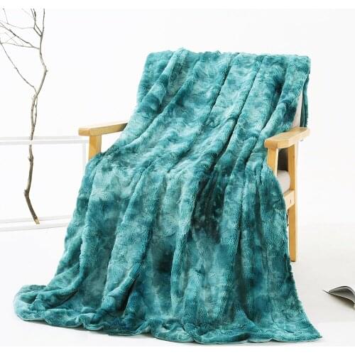 Fur Velvet Newborn Baby Blanket Soft Plush Blanket Sofa Cushion Cover Blankets Bed Sheet Large Size Warm Thick Weighted Blanket
