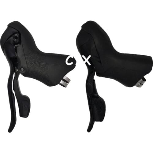 MicroNEW Dual Control Lever Trip SB-R583(3X8) Speed Shifters Road Bicycle Shift Lever Derailleur Compatible for Shimano