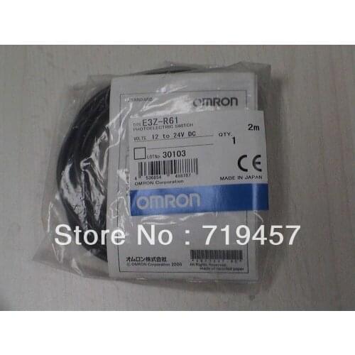 %100 NEW E3Z-R61 SENSOR OPTO REFL 4M PREWIRED MOD