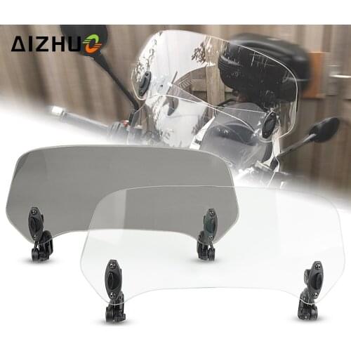 Motorcycle Adjustable Wind Screen Windshield Spoiler Air Deflector for BMW K1200S K1300 K1600 GT R1250GS R1200GS LC ADVENTURE