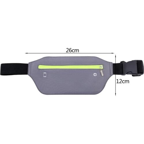 Sports Fanny Pack Waist Bum Bag Travel Running Bags Slim Belt Phone Pouch for Men Women