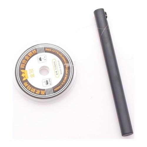 Tungsten alloy steel wire high toughness 100m 0.035mm For mobile phone repair lcd display screen glass separating