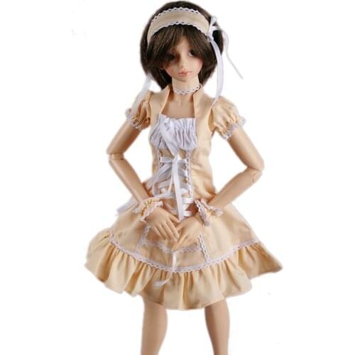 [wamami] 129# Yellow Dress/Suit 1/3 SD DOD DZ BJD Dollfie