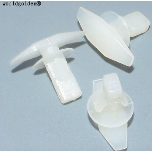 Worldgolden 100pcs Weatherstrip Retainer for Mazda#G031-58-762 Toyota#67868-89101 67867-28030 67867-89103
