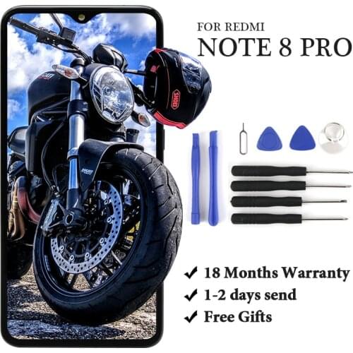 For Xiaomi Redmi Note 8 pro lcd Display Touch Screen Digitizer Assembly Replace Parts For Xiaomi Redmi note 8 pro lcd