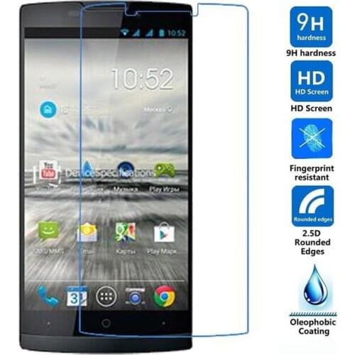 10pcs/lot Full GlueTempered Glass Original 9H High Quality LCD Protective Film Screen Protector for Highscreen Boost 2 SE