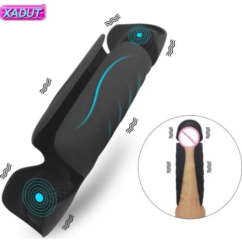 10 Speed Glans Exercise Vibrating for Men Vibrator Penis Massage Trainer Enhancement Delay Lasting Erection Masturbation Cup