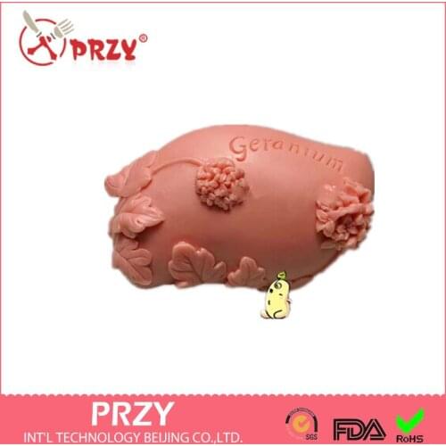 3D Soap Mold Cake Decoration Mold Manual Handmade Soap Mold Sell Hot Lily of The Valley Modelling Silicon Moulds Silicone Rubber