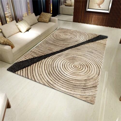 Retro Wood Grain 3D Carpet For Living Room Modern Big Size Soft Water Absorption Bathroom Mat Bedroom Bedside Mat Floor Rugs