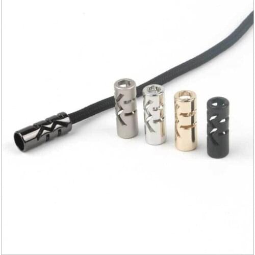 Stopper Cord Ends Lock Metal buckle for Bag Shoes Sportswear Garment Lanyard Accessories 50pcs