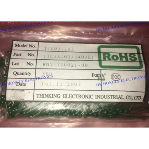 50PCS NTC TTC03-103 TTC-103 TTC3A103J 10K thermistor