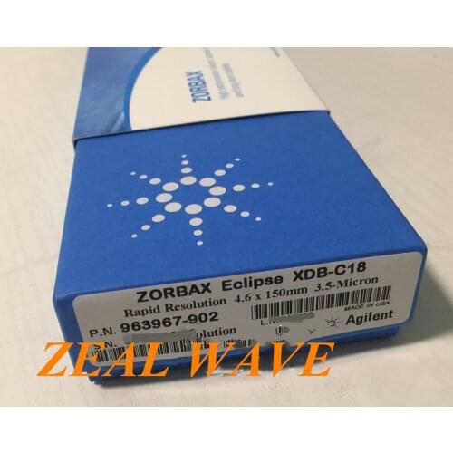 963967-902 Agilent ZORBAX XDB-C18 Liquid Chromatography Column 4.6 * 150, 3.5