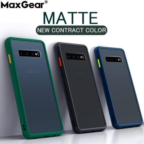 Matte Antichoc Slim Case For Samsung Galaxy A70 A10 A50 2019 S8 S9 S10 Plus Note 10 8 9 A30 S A20 A40 S10E Shockproof Hard Cover