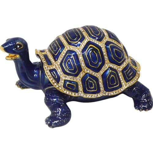 Feng Shui Bejewelled Lucky Tortoise Home Decor