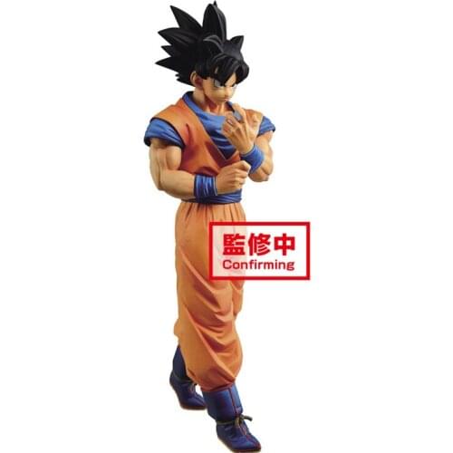 Bandai Dragon Ball Anime figure Son Goku Hand-made Model Decoration Doll 23cm Anime Peripheral character Model Toy gift
