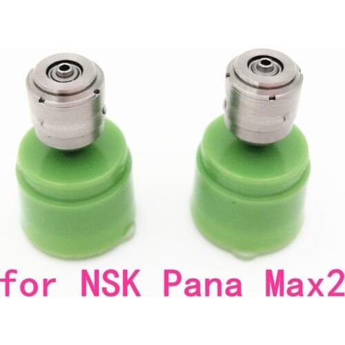Good quality 2 pcs Cartridge Air rotor for NSK Pana Max2 Dental Handpiece Clean Head Push Ceramic Bearing