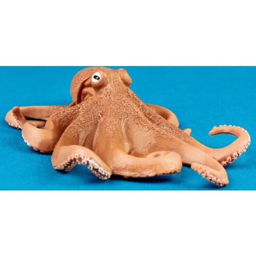 Simulation Marine Life Octopus Static Plastic Toy Model Mini 14x10cm Environmental PVC Prop Teaching Model Toy Gift