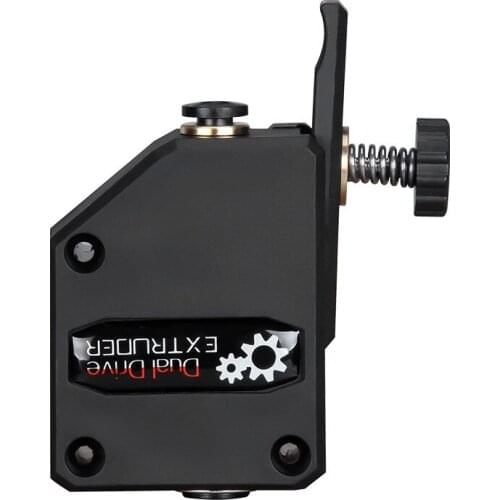 3d printer diy kit soft consumables double gear reduction transparent black BMG remote extruder