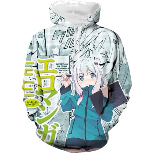 New Izumi Sagiri Cosplay clothing hoodie Costume Play sweatshirt Halloween Costumes coat free shipping
