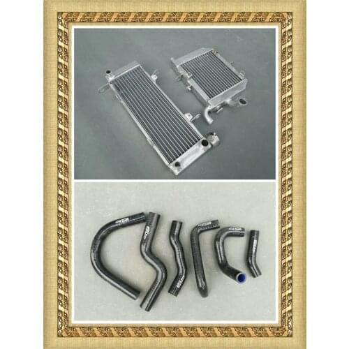 Aluminum alloy radiator & silicone hose BLUE HOSE For Honda VFR400R NC30/RVF400 NC35