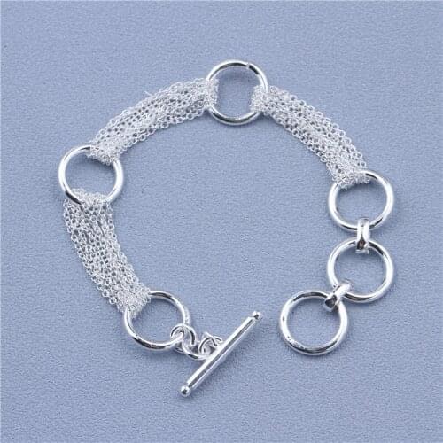 Adjustable Size Link Bracelet for Women Mens Gift Round Chain Creative Unique Design Summer Beach Jewelry