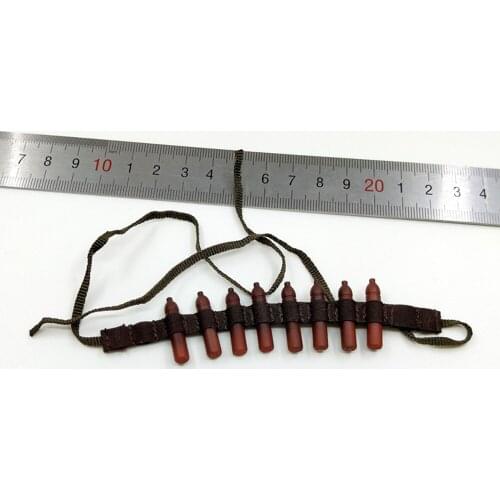 1/6th KLG-R023 Old Vintage Ming Dynasty Battle Waist Belt With Weapon Model For 12inch Body Doll Accessories