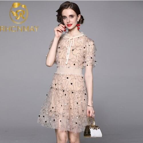 RHCNMAY Flared Summer Dresses