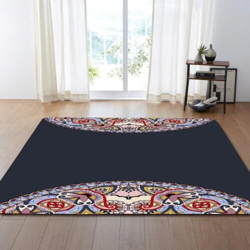 Muzzi Luxury Jacquard Sofa Chair Floor Mats Doormat Rugs and Carpets for living room Area Rugs for Kitchen Bedroom Wholesale