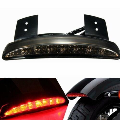 Bike Motorcycle Lights Rear Fender Edge Red LED Brake Tail Light Motocycle Brake Light for Davidson Sportster 883 X Cafe Racer