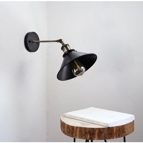 American Style Lighting Wall Lamps LED Wall Bedside Antique Wall Lamp 265 Whirling Living Room Lights Vintage Fashion Bar Lamps