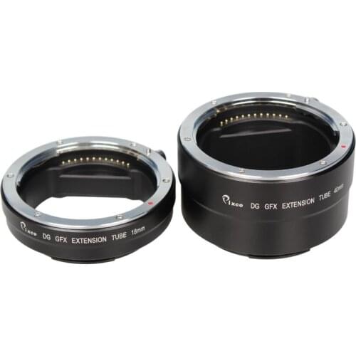 Pixco Auto Focus Macro Extension Tube Adapter 18 40mm for Fujifilm GFX Camera 100S 100 50R 50S