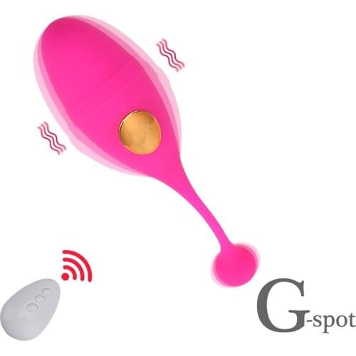 Clitoris Stimulation Sex Toys for Women Vaginal Tighten Exercise Wireless Remote Vibrator 10 Speed Wearable Dildo Vibrator