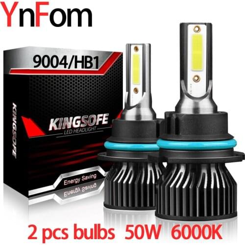 YNFOM Original LED headlights 9004/HB1 kit for Ssangyong,Lutus,MG brand cars for low light,high light,fog lamp,car accessories