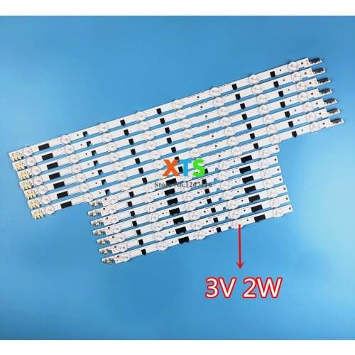 20kits = 280pcs LED strip Replacement for samsung UE40F6130AK 40F5500 UE40F6400 D2GE-400SCA-R3 D2GE-400SCB-R3 2013SVS40F L 8 R 5