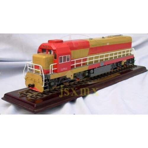 1/48 Scale Copper Chinese Dongfeng 7 g diesel locomotive Train Model 7G orbital dynamic Train Model